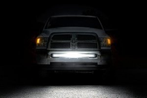 Ram 3500 LED Bumper Mount - Front - Rough Country - 40